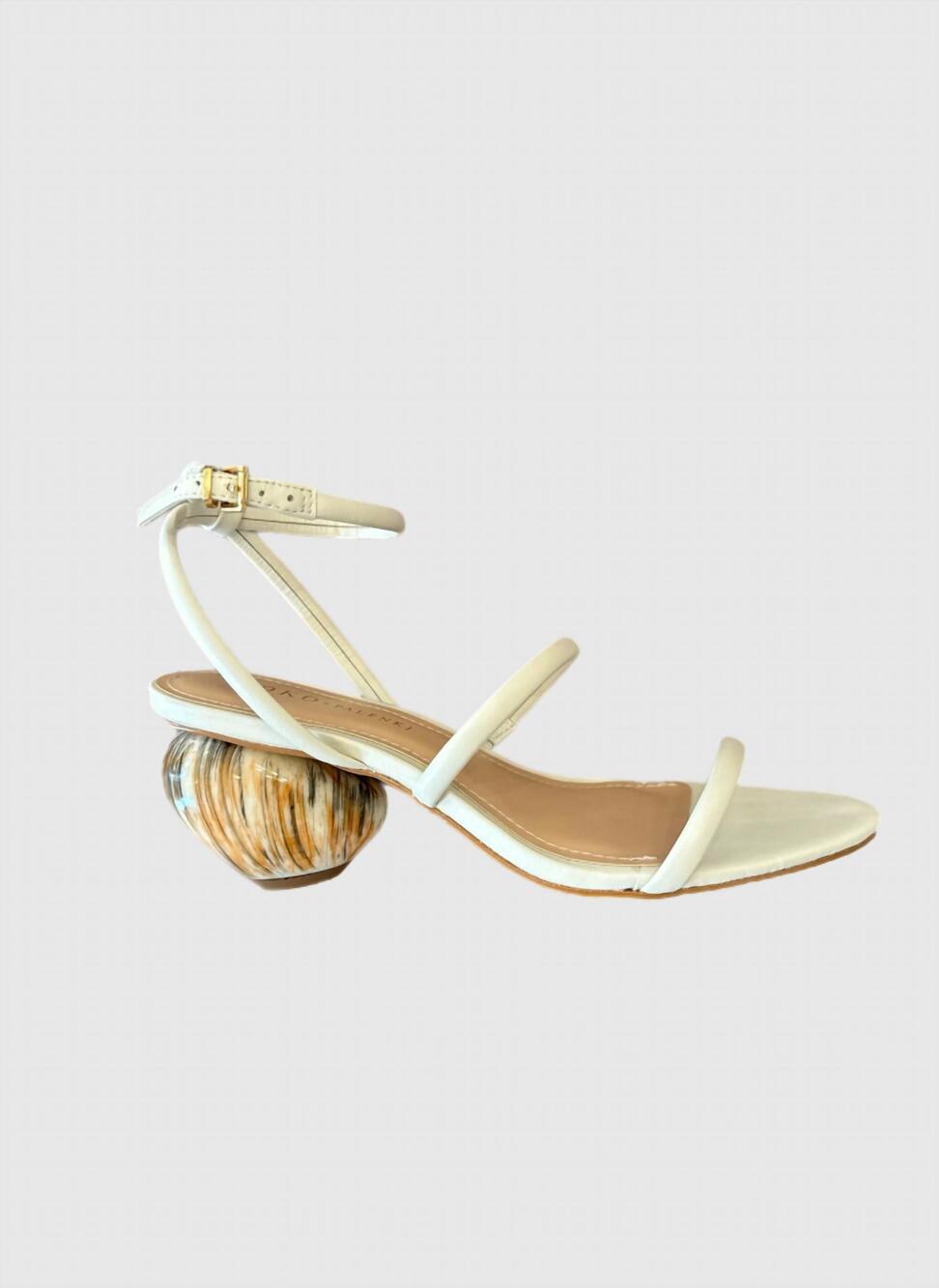 NEW KOKO + PALENKI women's tai sandal in ice leather